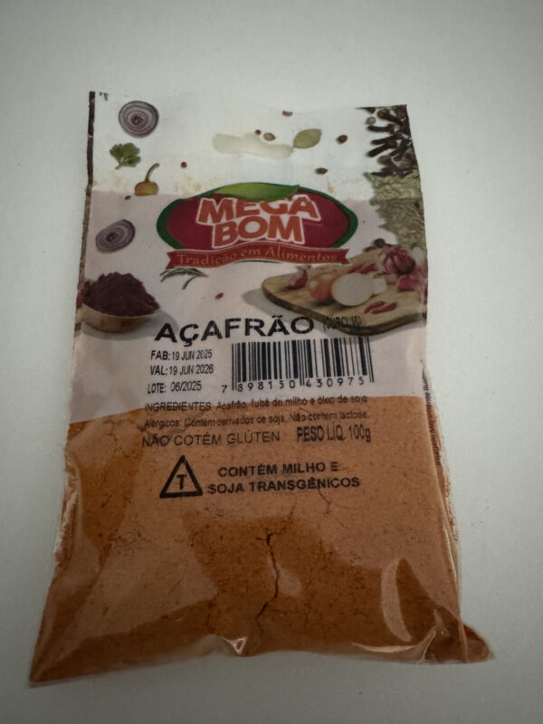 Açafrão (cúrcuma)